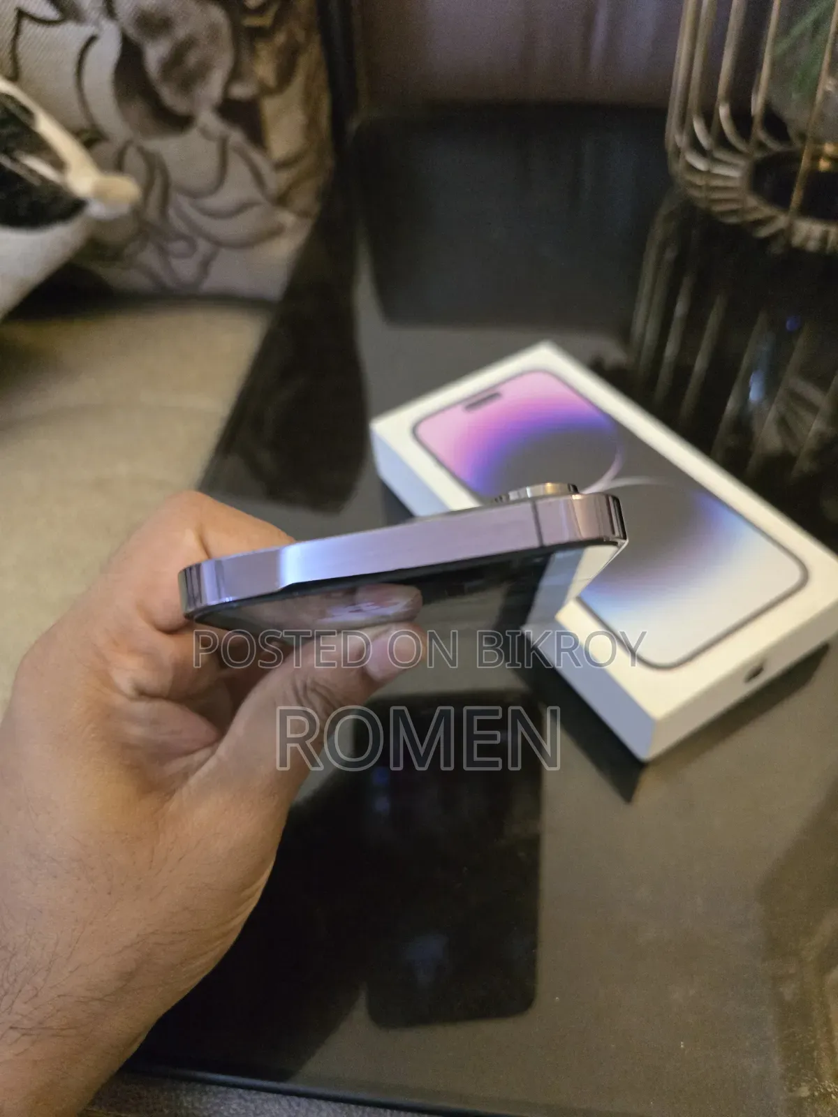 অ্যাপল আইফোন ১৪ প্রো ম্যাক্স ২৫৬ জিবি পার্পল