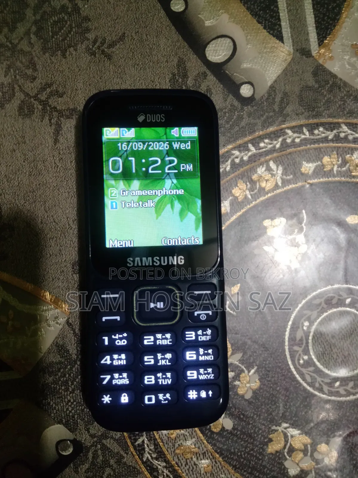New Samsung Guru Music 2 Blue