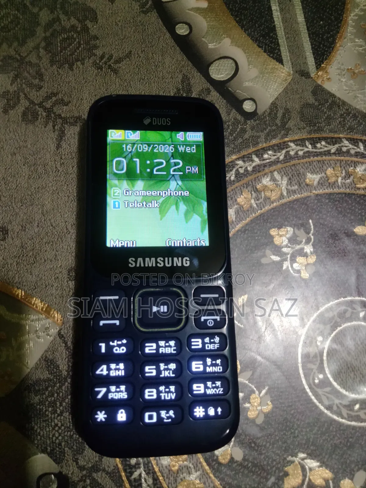 New Samsung Guru Music 2 Blue