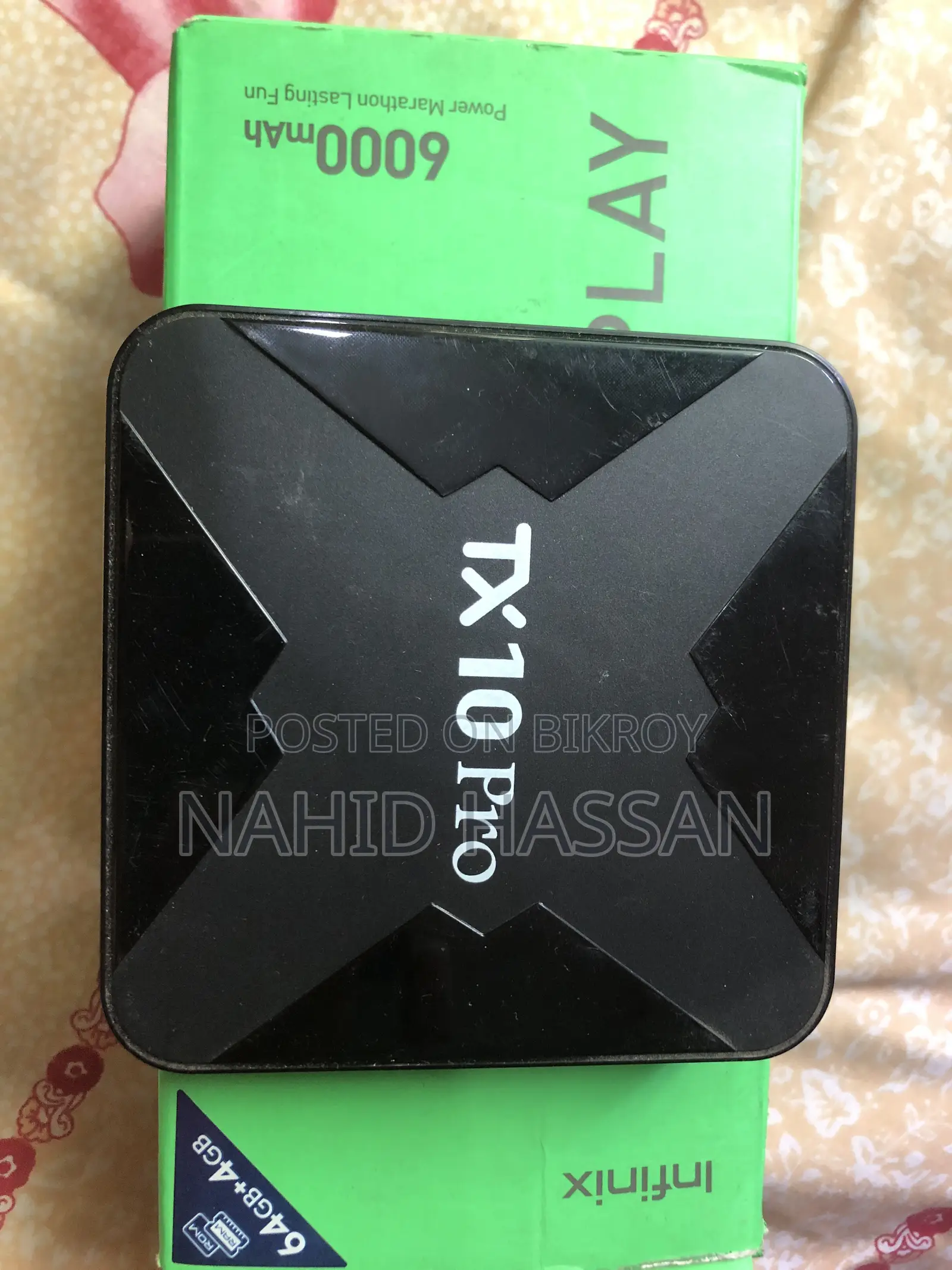 Tx 10 Pro Android TV Box 6GB 128GB ROM