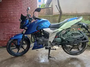 টিভিএস আপাচে ১৬০ ৪ভি ২০১৯ নীল