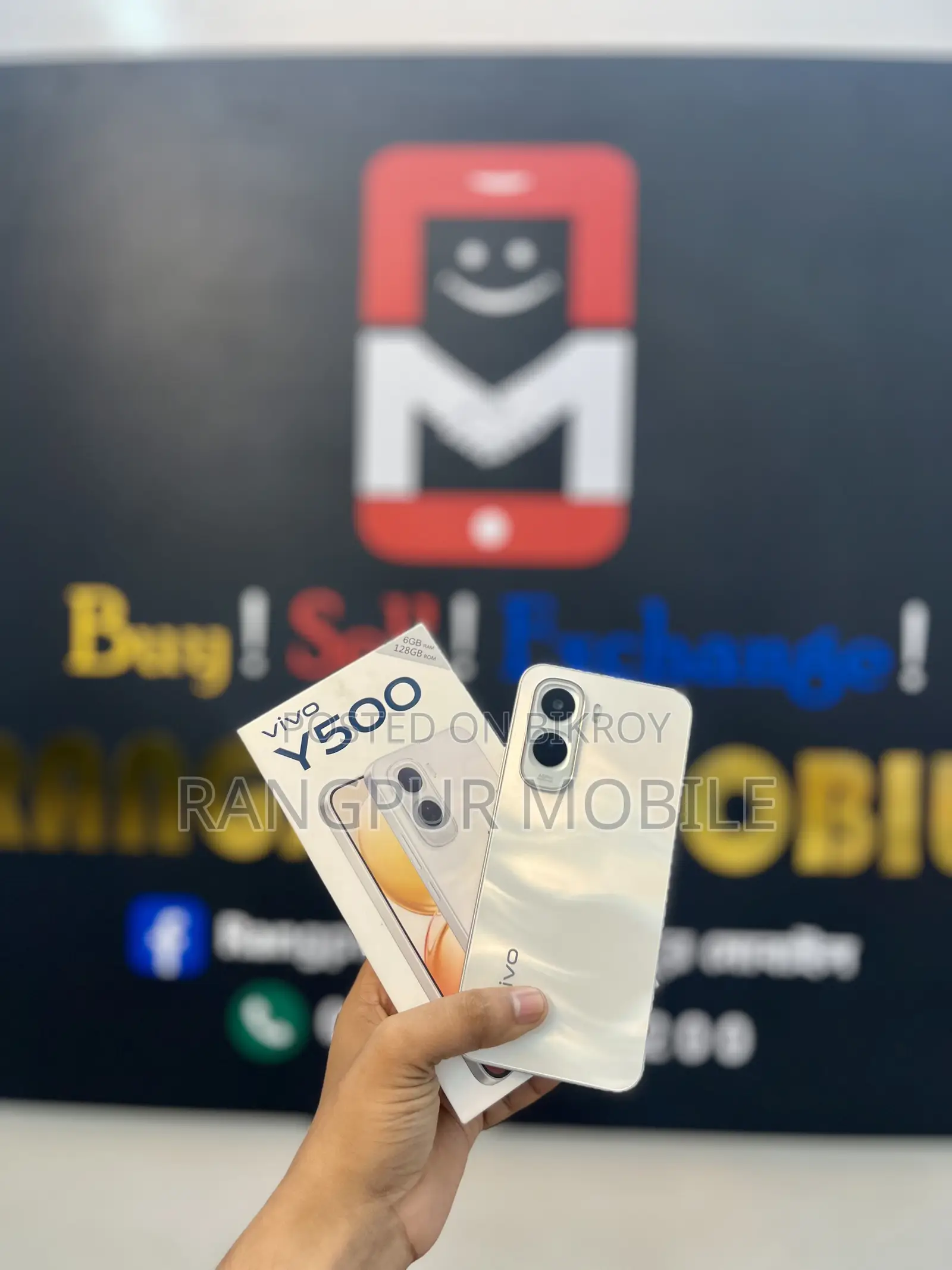 Vivo Y500 128 GB White