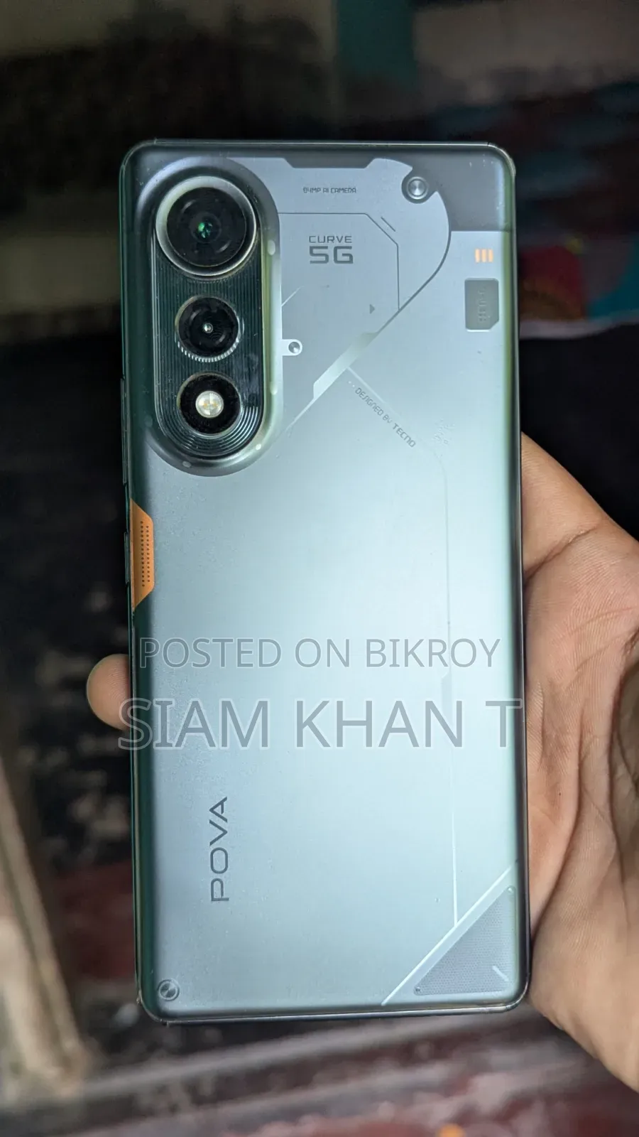 Tecno Pova Curve 256 GB Gray