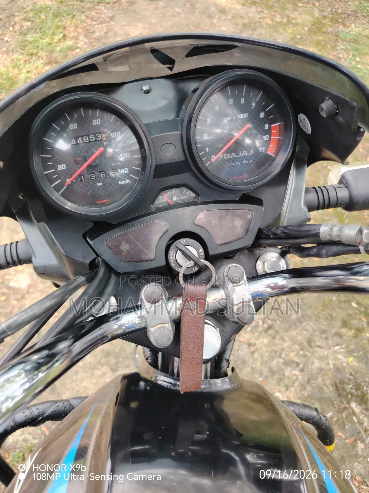 Bajaj Discover 135 2009 Black
