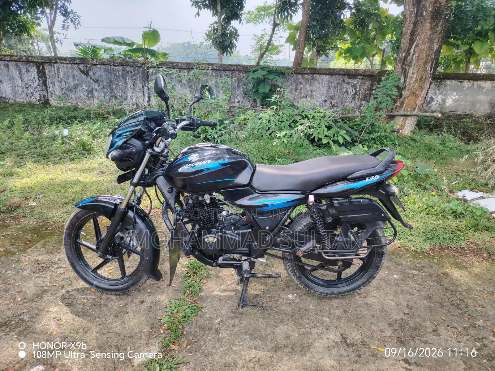 Bajaj Discover 135 2009 Black