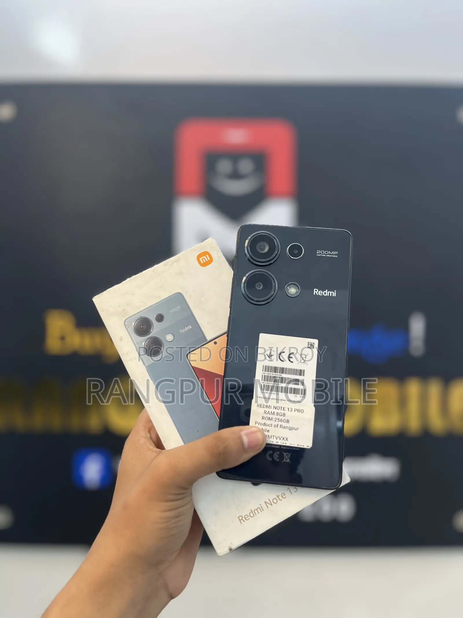 Xiaomi Redmi Note 13 Pro 256 GB Black