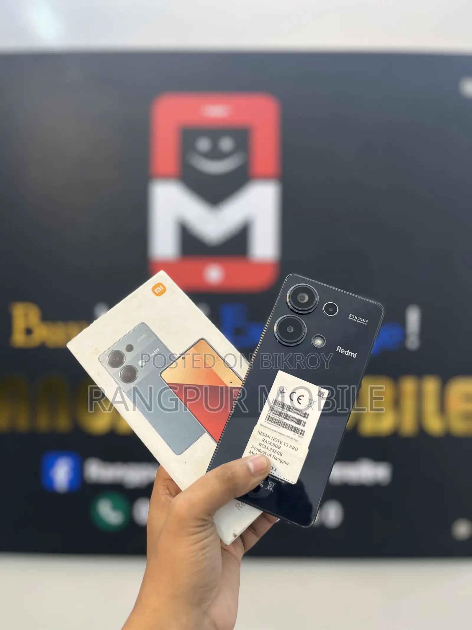 Xiaomi Redmi Note 13 Pro 256 GB Black