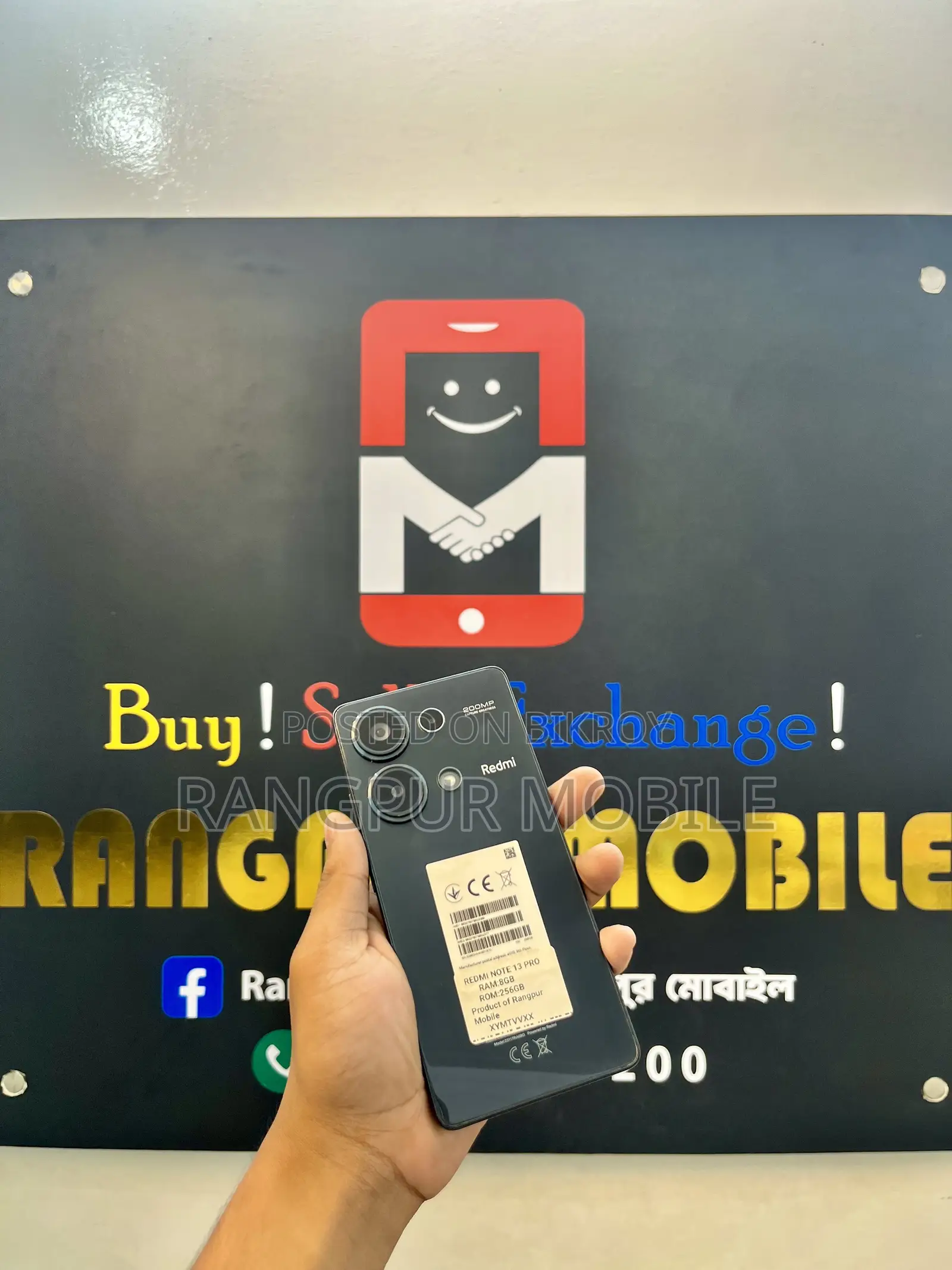 Xiaomi Redmi Note 13 Pro 256 GB Black
