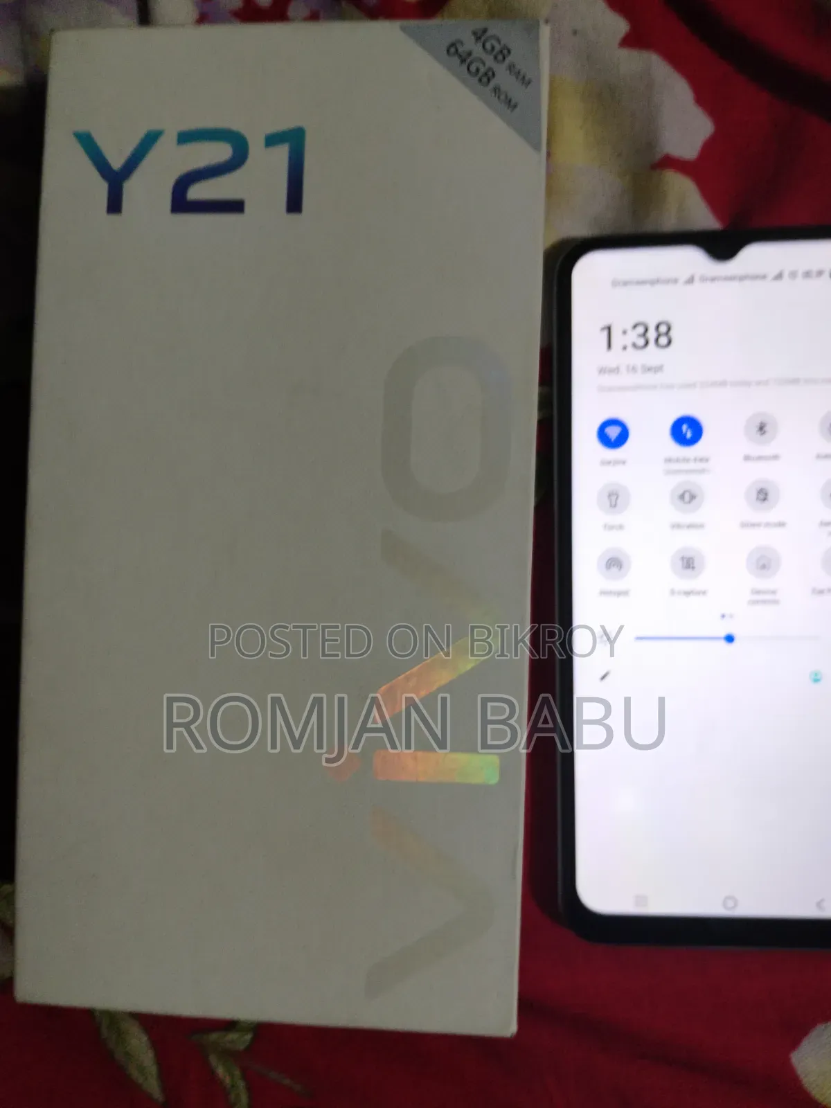 Vivo Y21 64 GB White