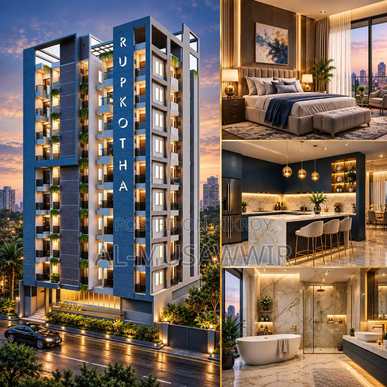 3-Bedroom Apartment in Al Musawwir, Mirpur for sale
