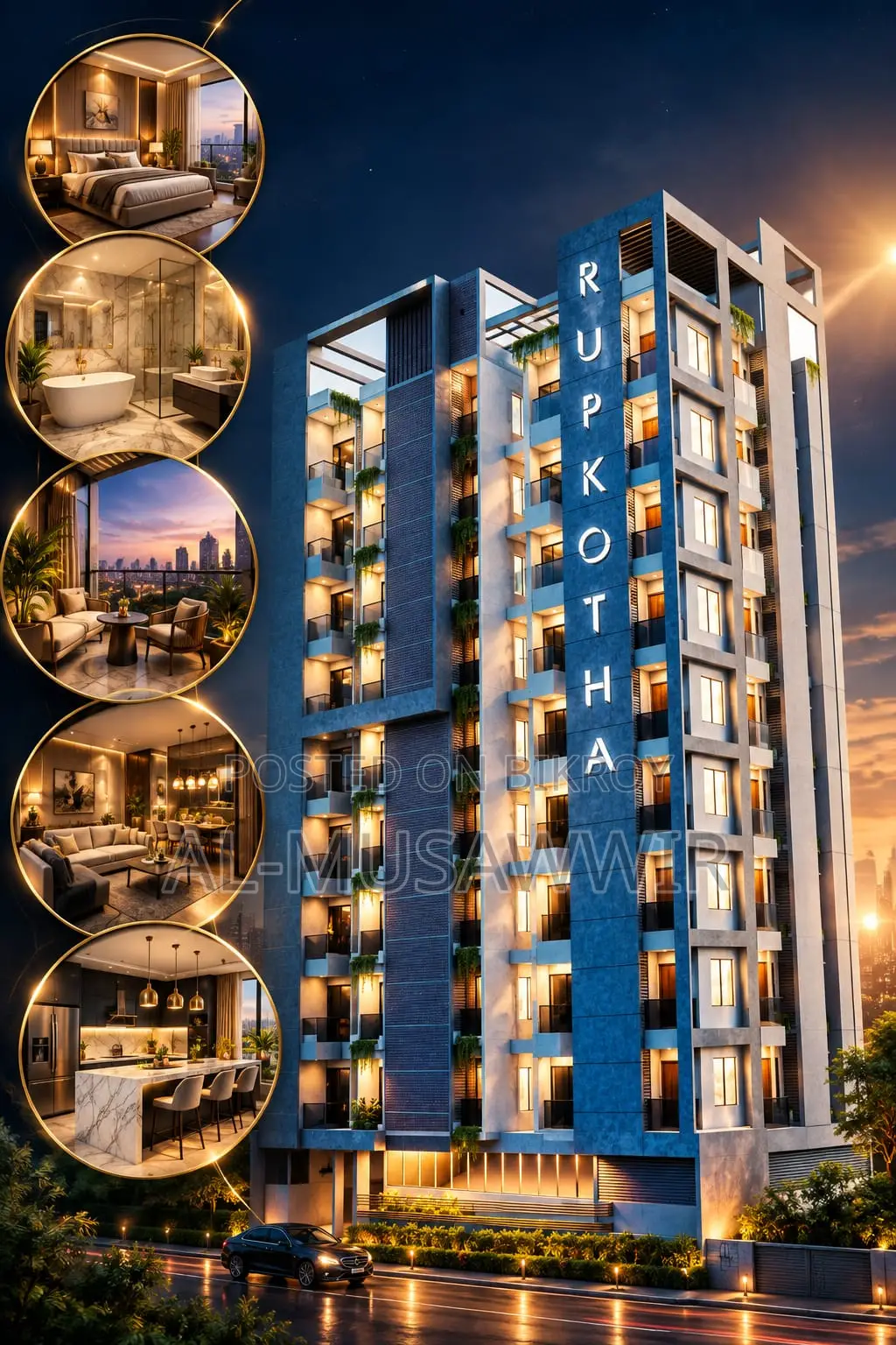 3-Bedroom Apartment in Al Musawwir, Mirpur for sale