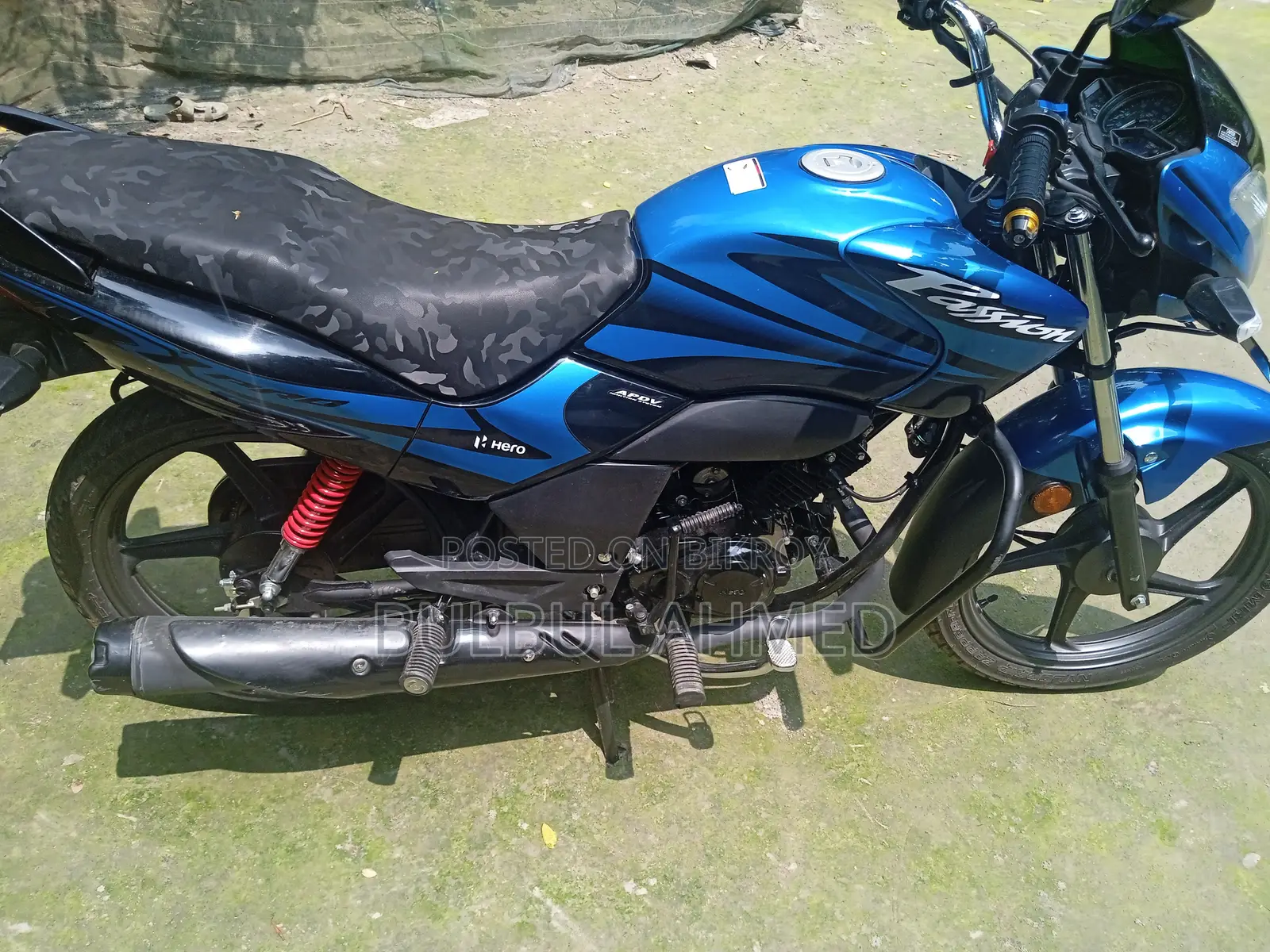 Hero Passion Xpro Drum 2026 Blue