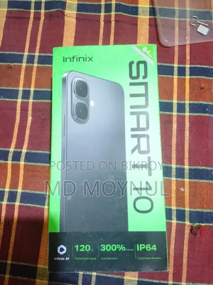 New Infinix Smart 10 64 GB Silver