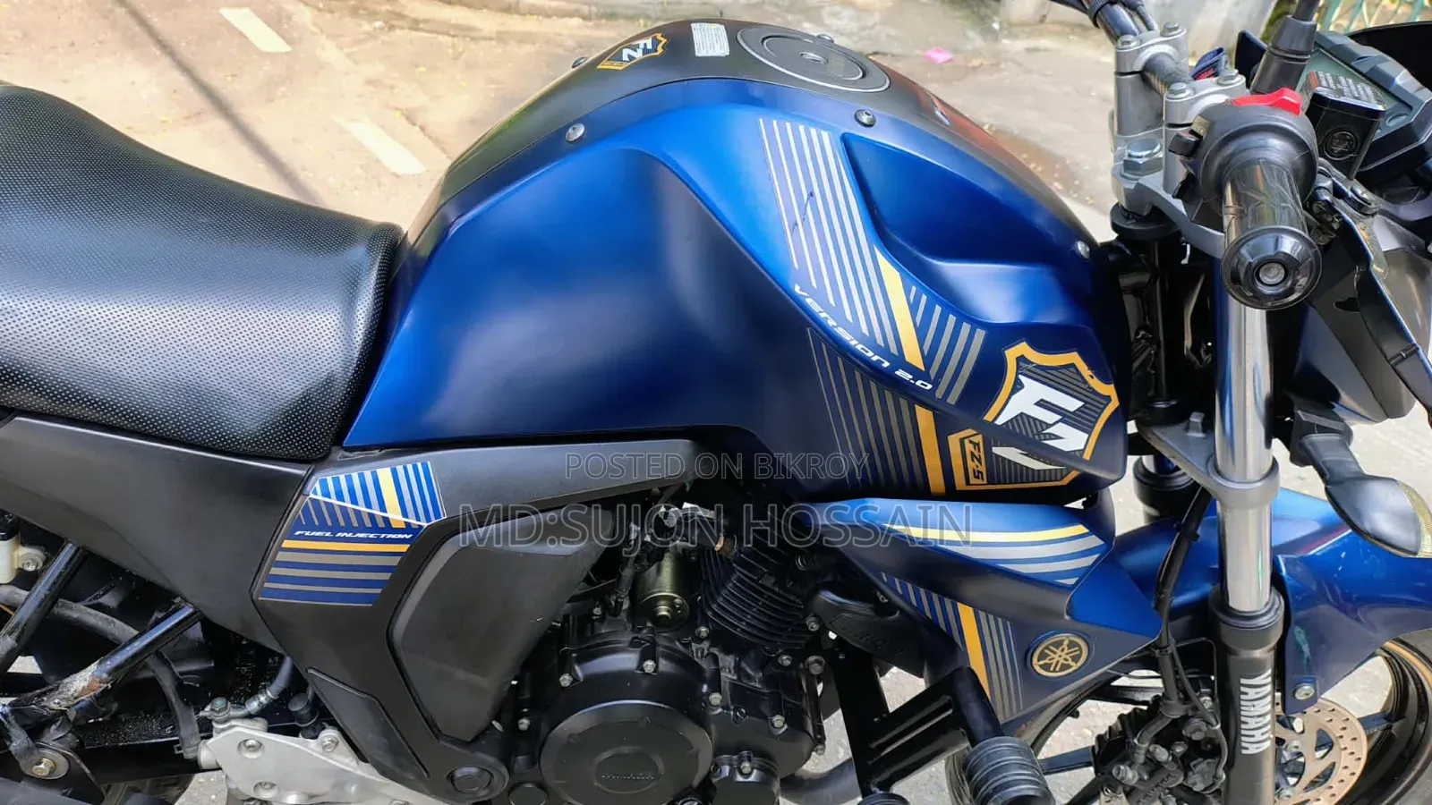 Yamaha FZS V2 2023 Blue
