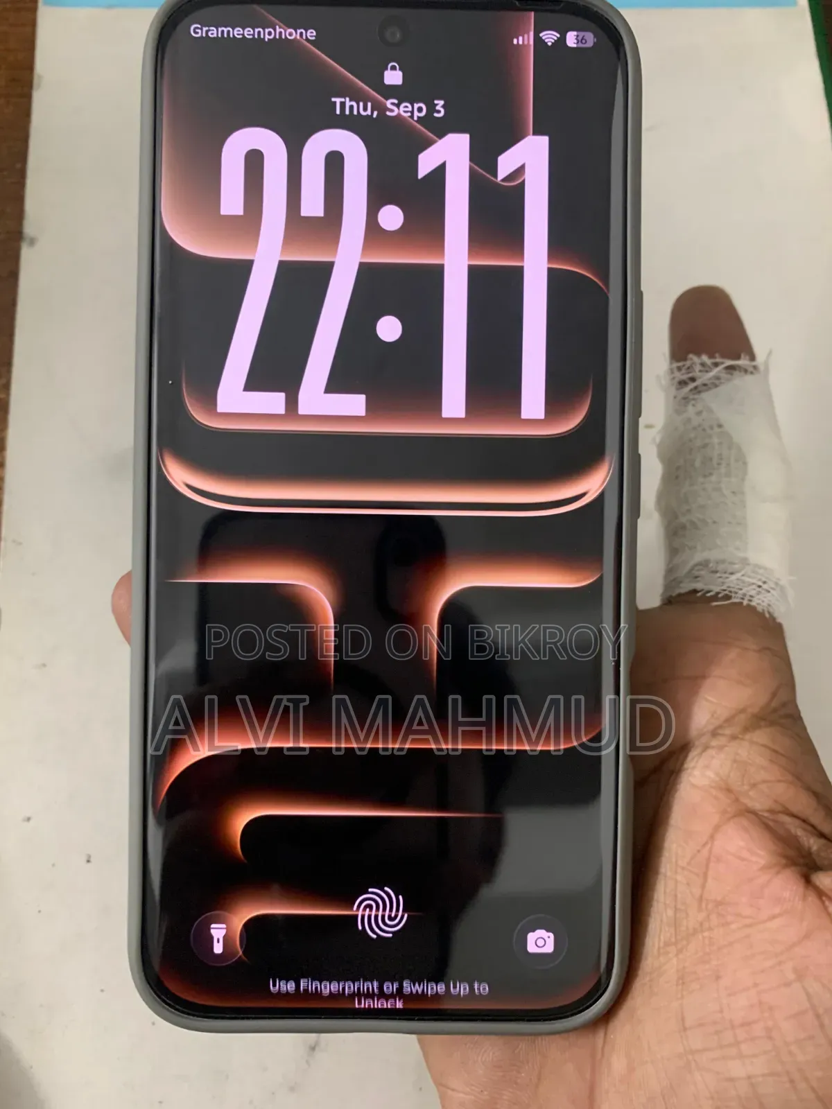 New Infinix Note Edge 128 GB Silver