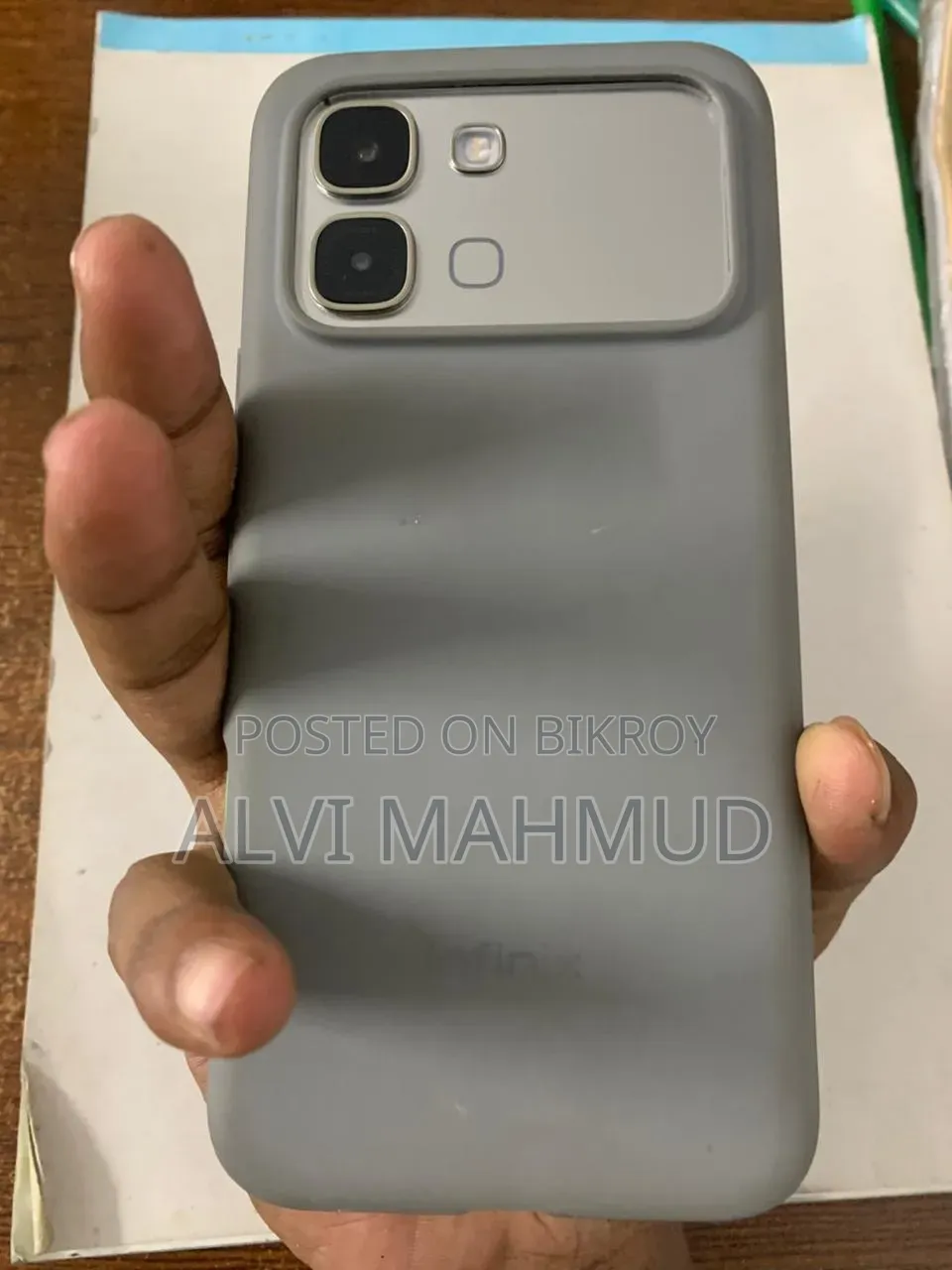 New Infinix Note Edge 128 GB Silver