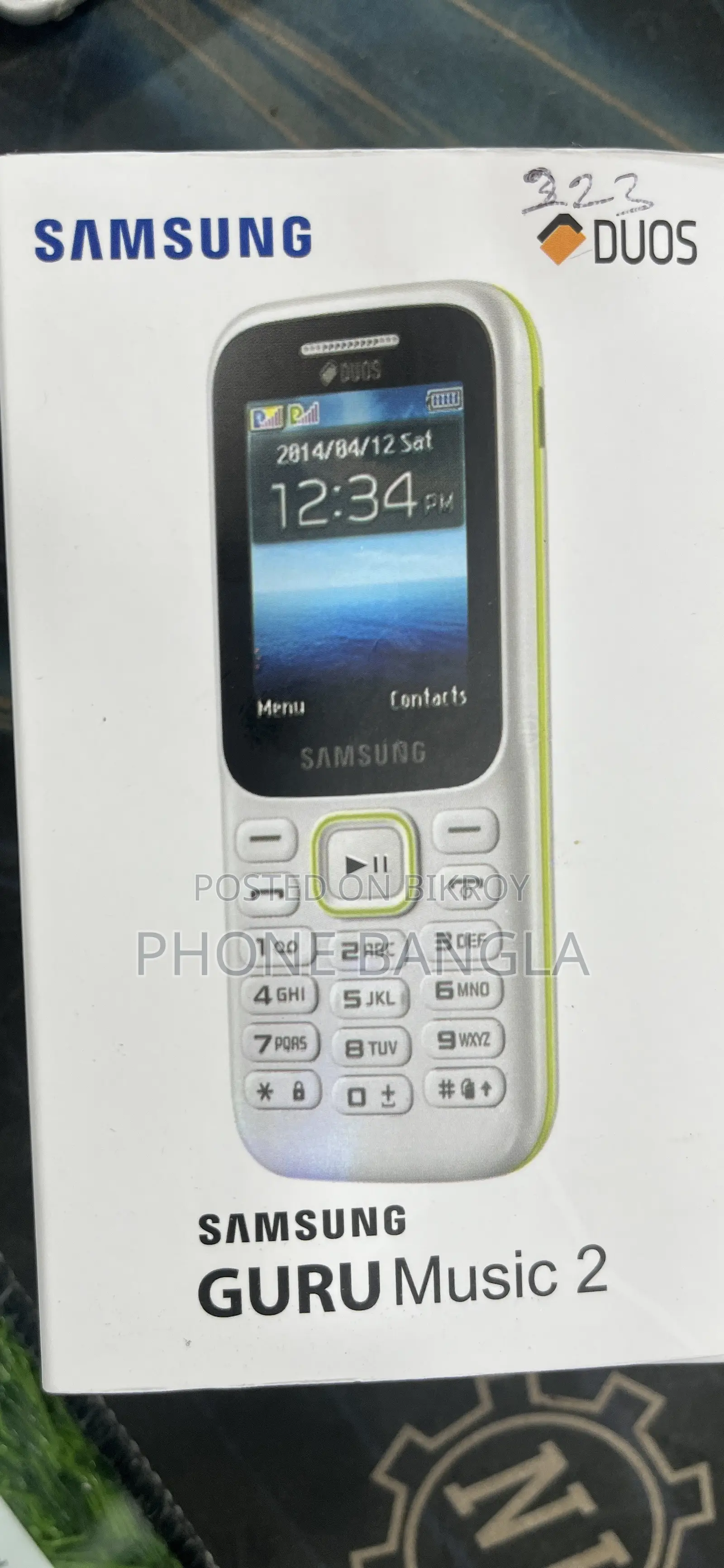 New Samsung Guru Music 2 Black