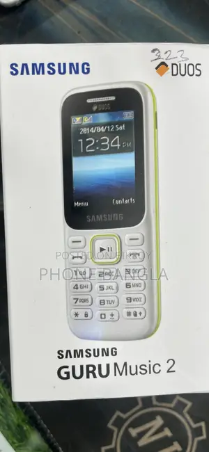 New Samsung Guru Music 2 Black