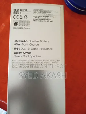 Tecno Pova Curve 256 GB Bronze