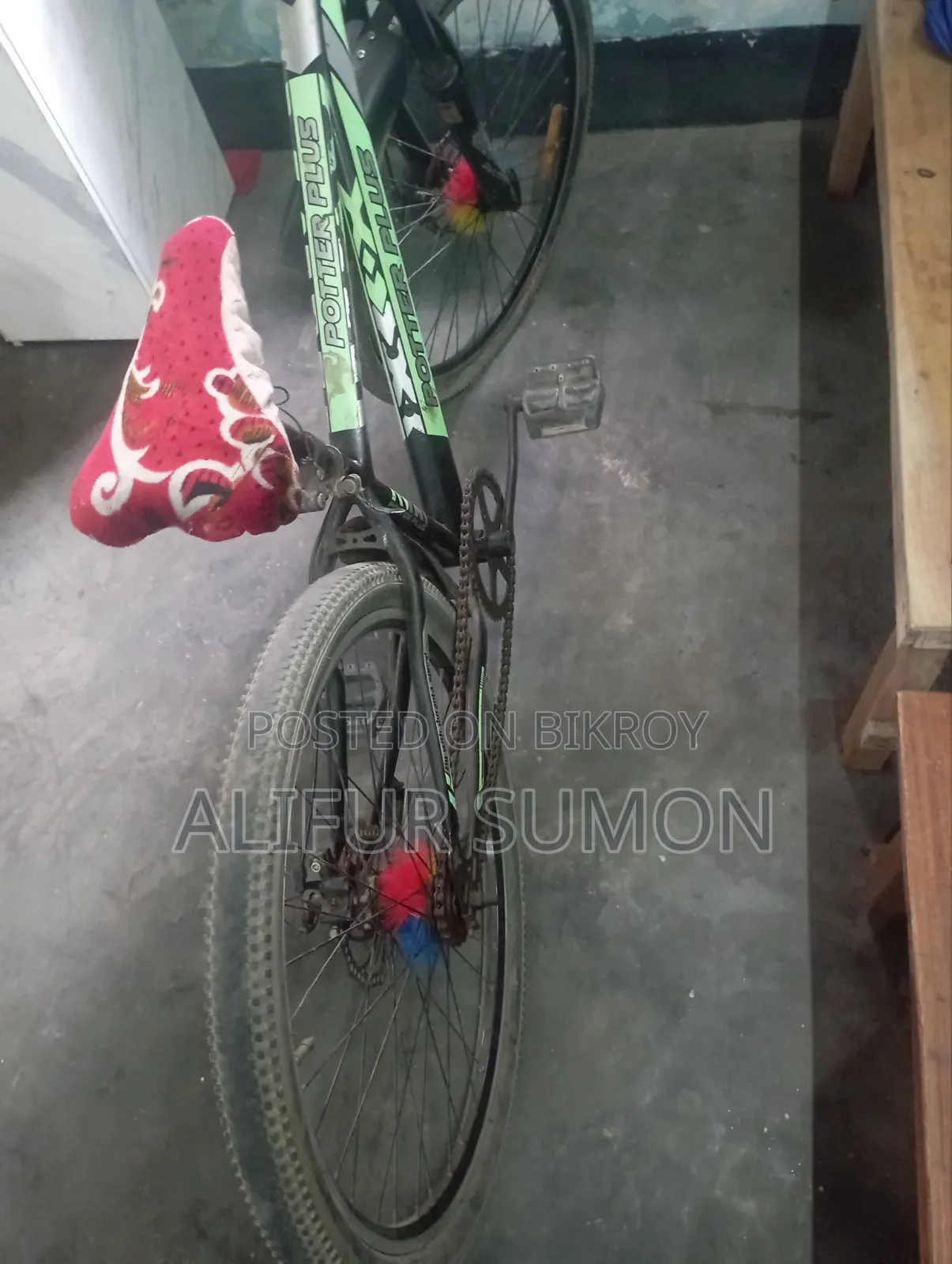 সাইকেল বিক্রয়।।দুরন্ত নন গিয়ার সাইকেল