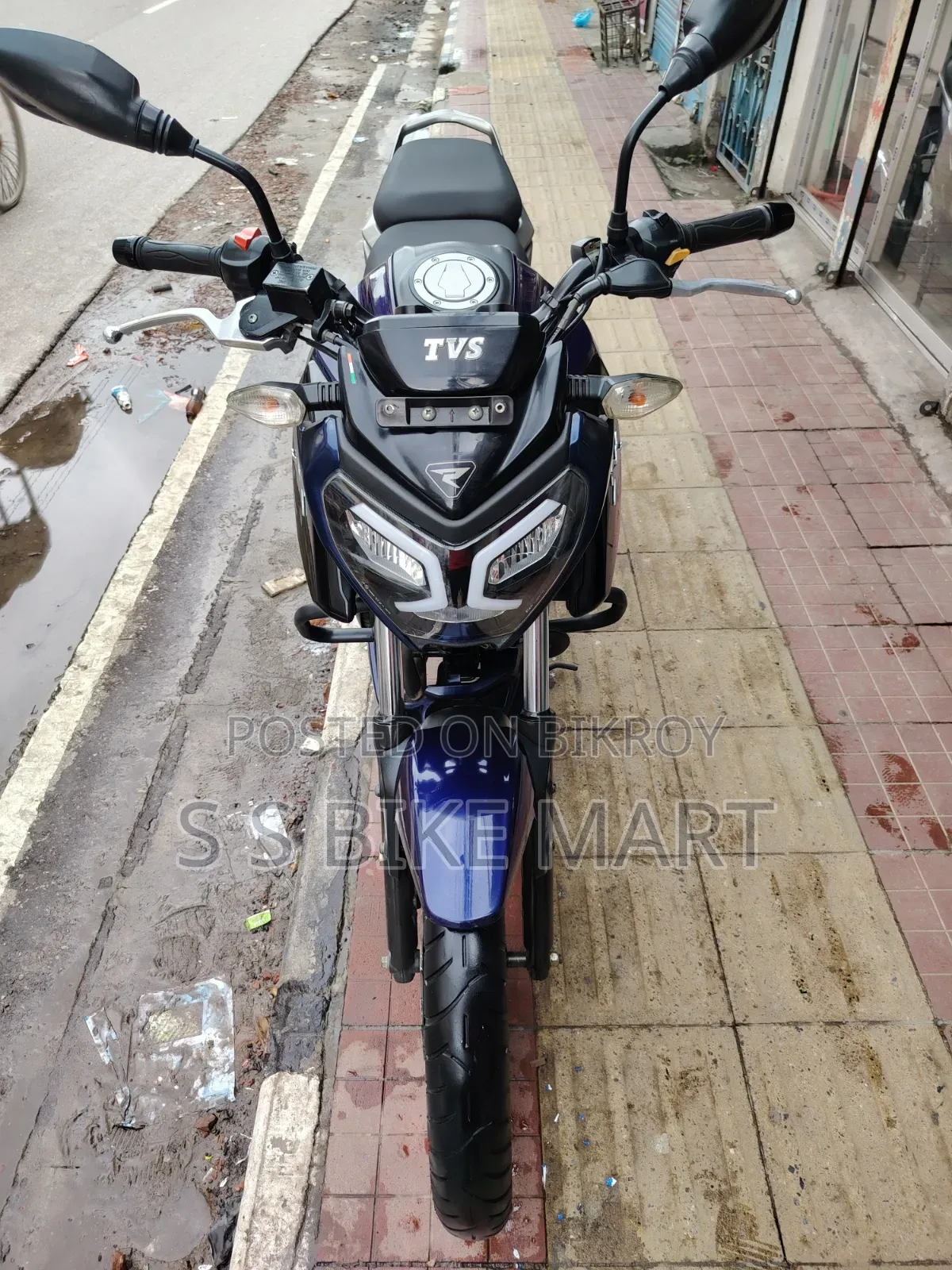 টিভিএস রাইডার ১২৫ ২০২৪ নীল