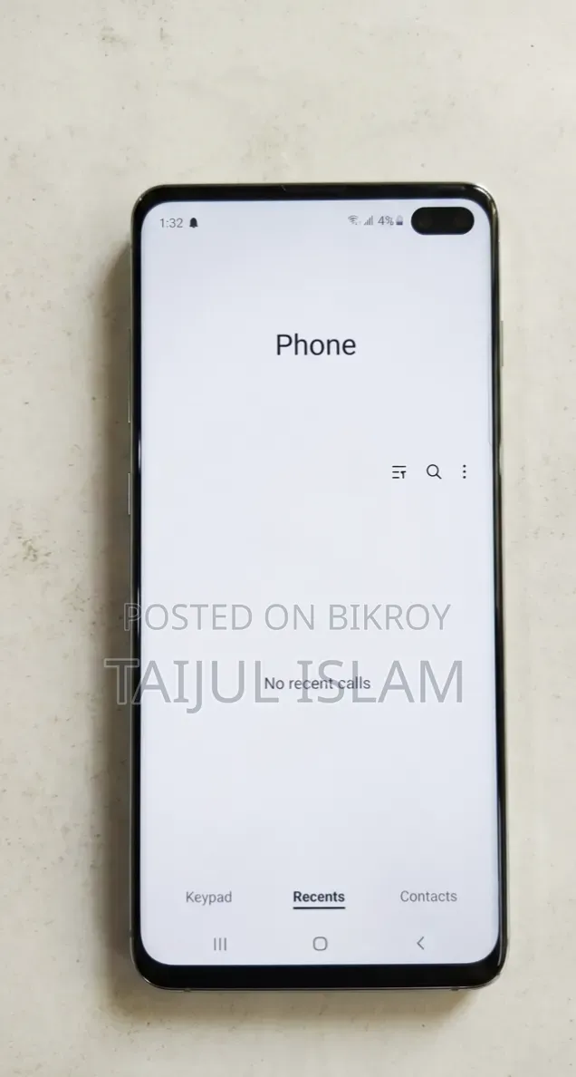 Samsung Galaxy S10 Plus 128 GB Silver