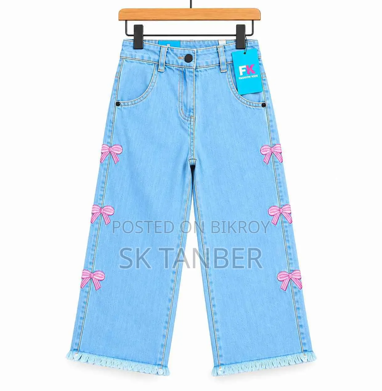 Girls Denim Pookie Pant 2-12 Years