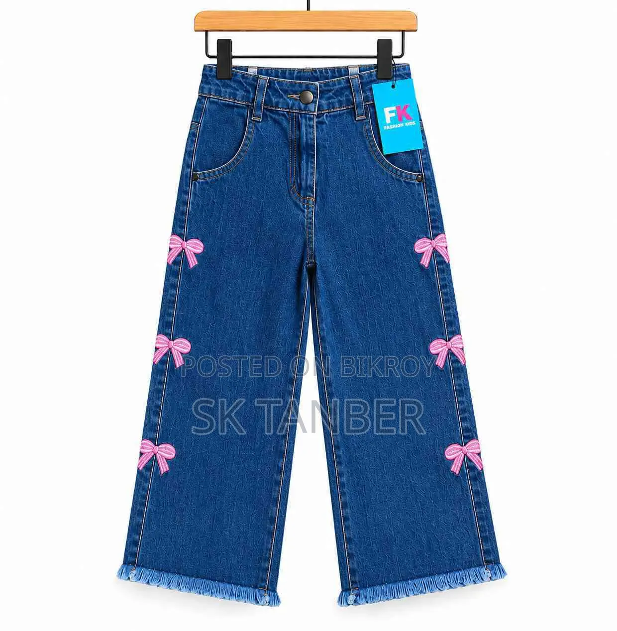 Girls Denim Pookie Pant 2-12 Years