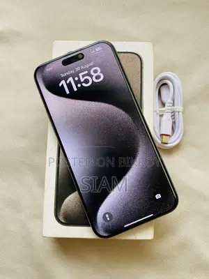 অ্যাপল আইফোন ১৫ প্রো ম্যাক্স ২৫৬ জিবি সিলভার