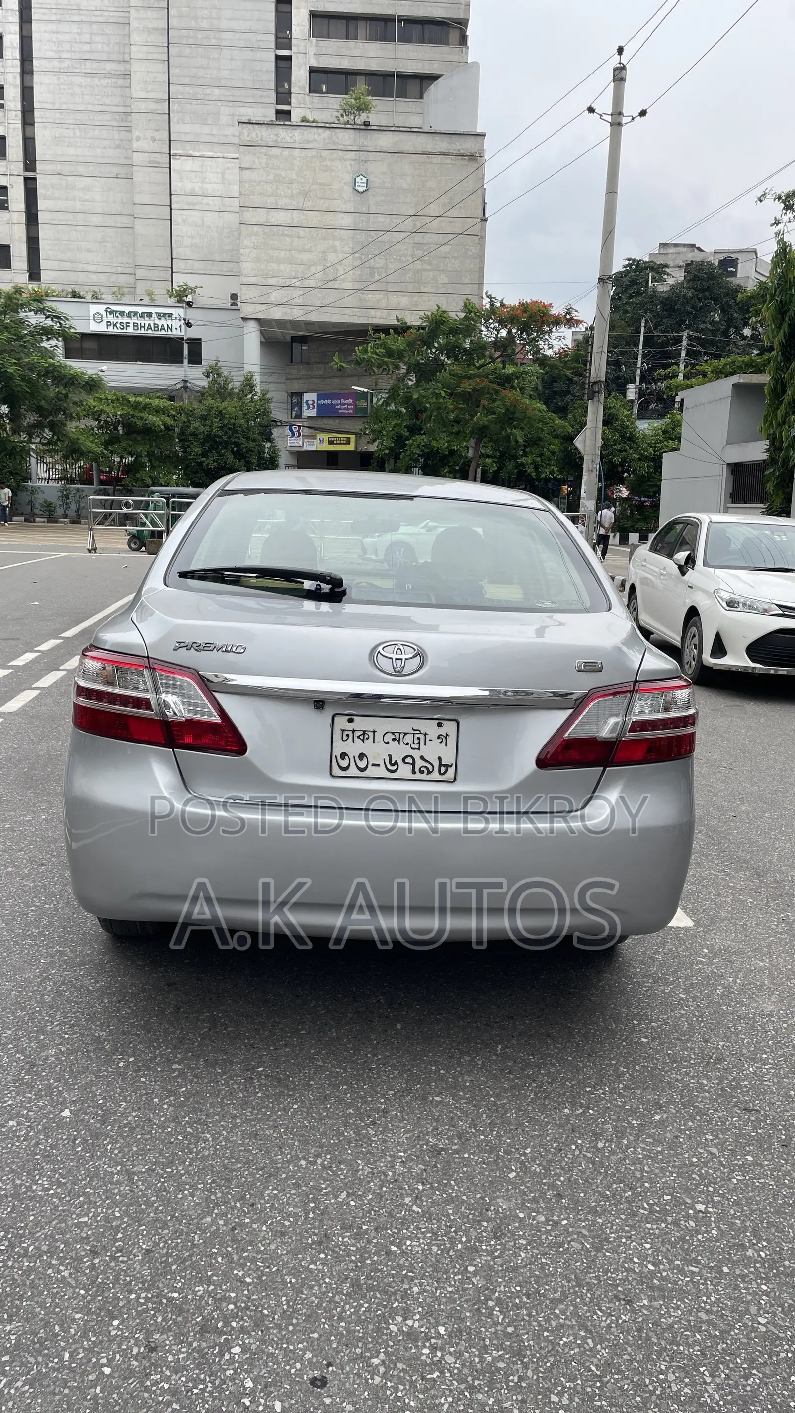 Toyota Premio 1.5 Front Wheel Drive 2008 Silver
