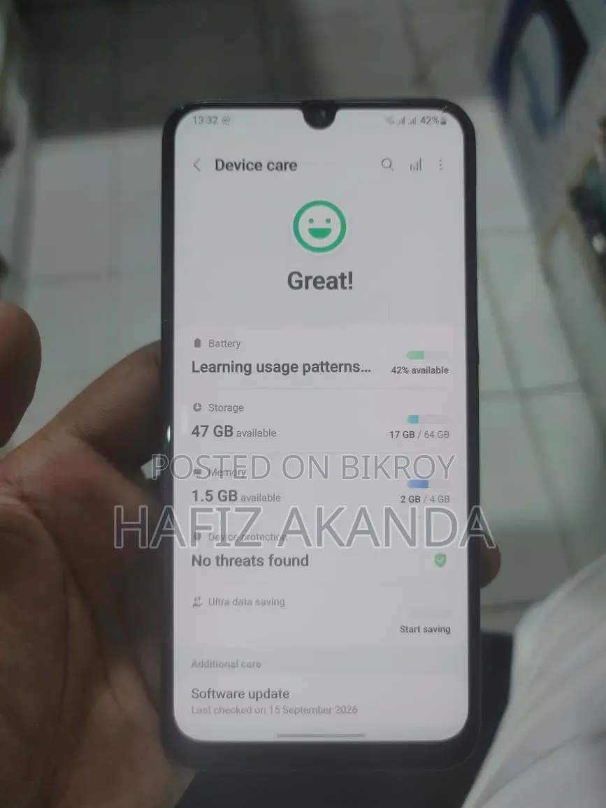 Samsung Galaxy M21 64 GB Blue