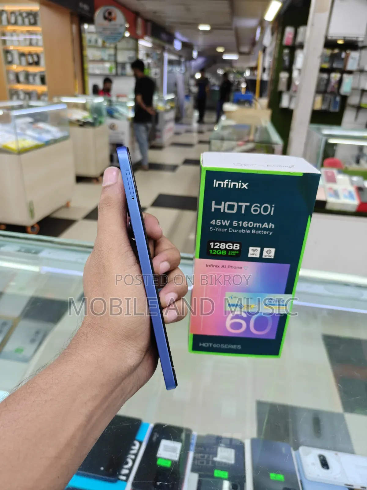 Infinix Hot 60i 128 GB Gray