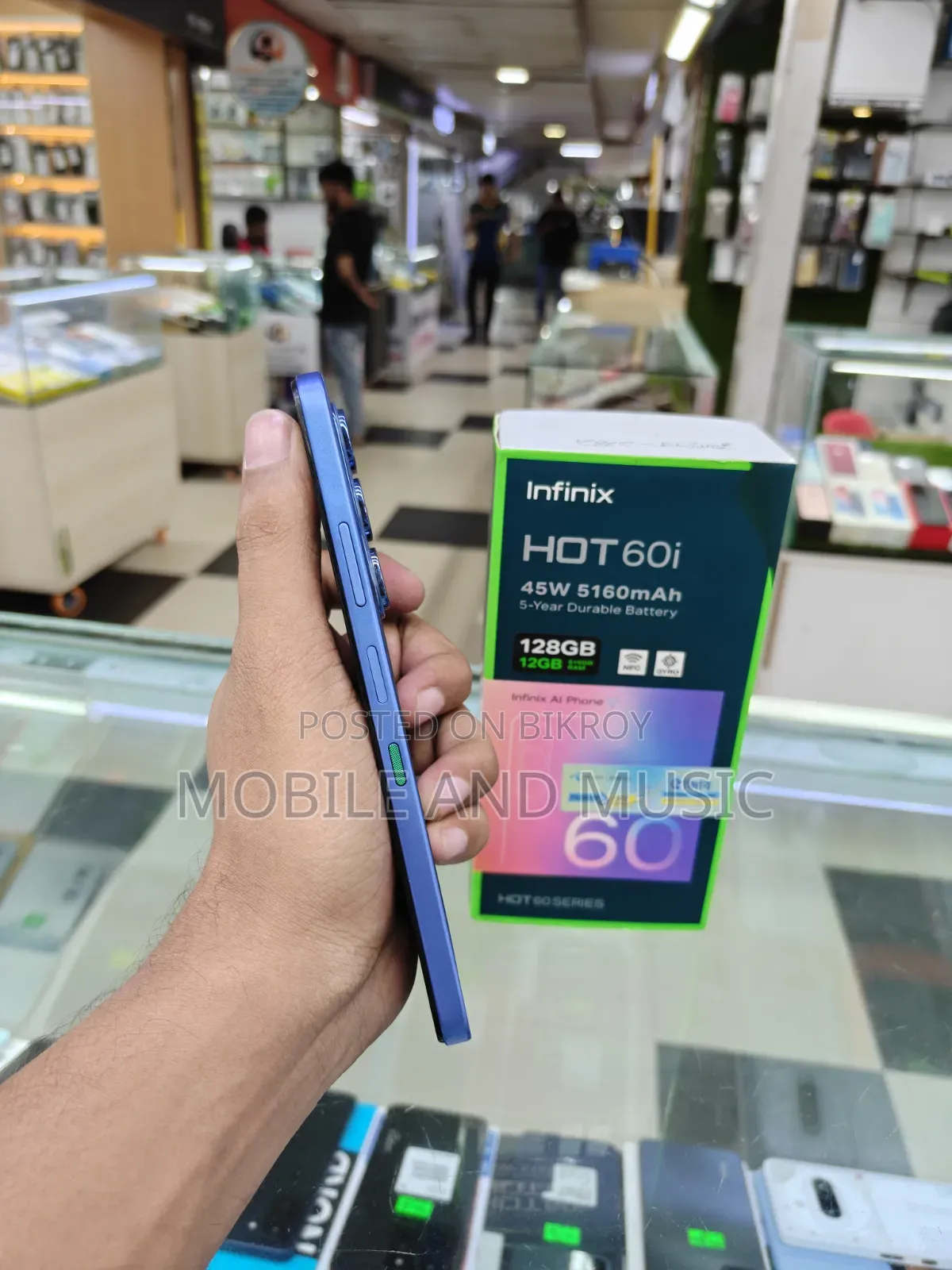 Infinix Hot 60i 128 GB Gray