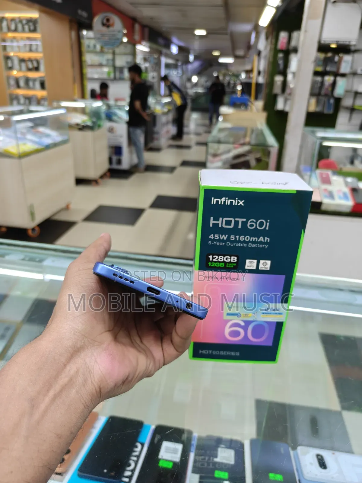 Infinix Hot 60i 128 GB Gray