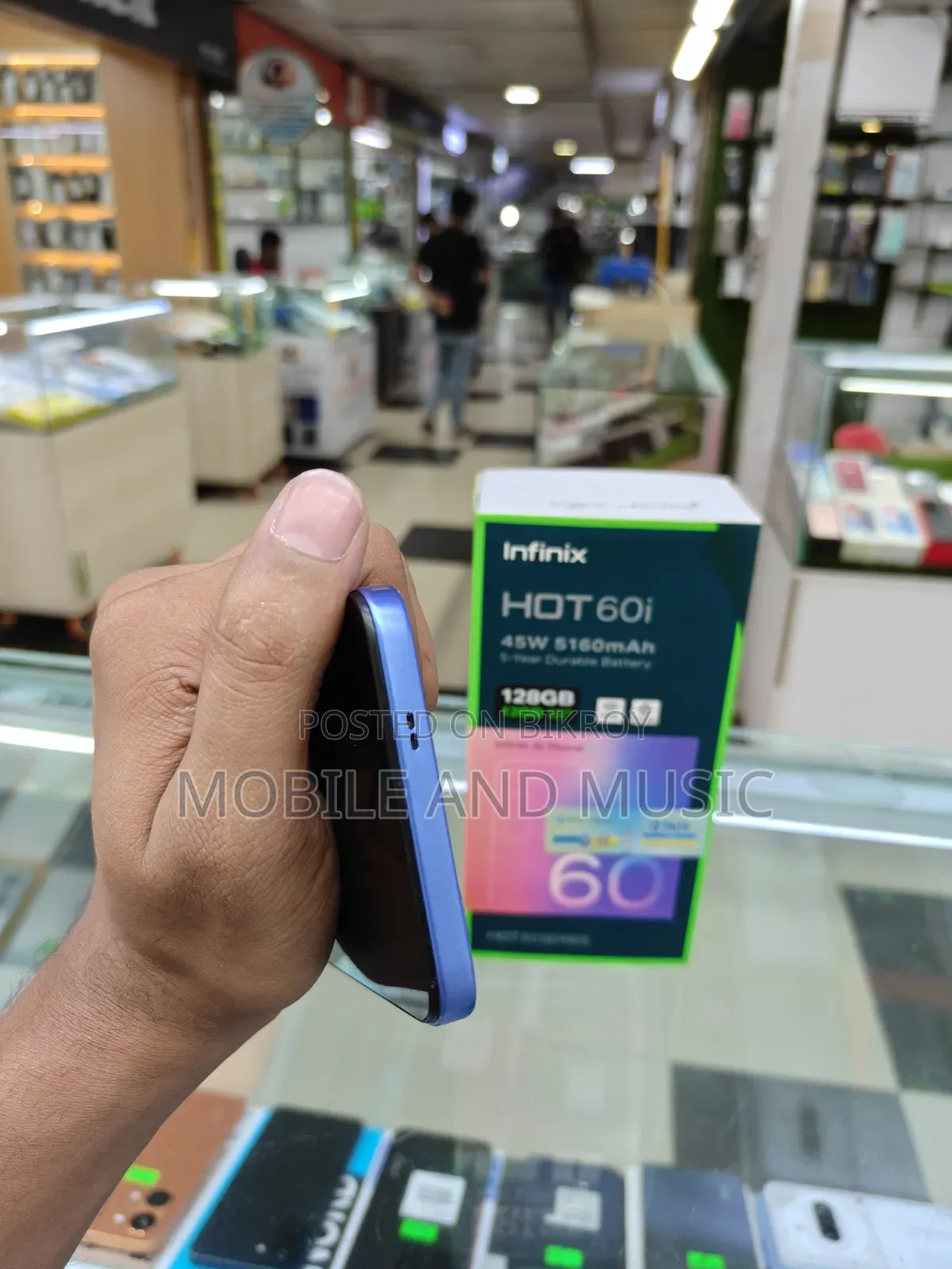 Infinix Hot 60i 128 GB Gray