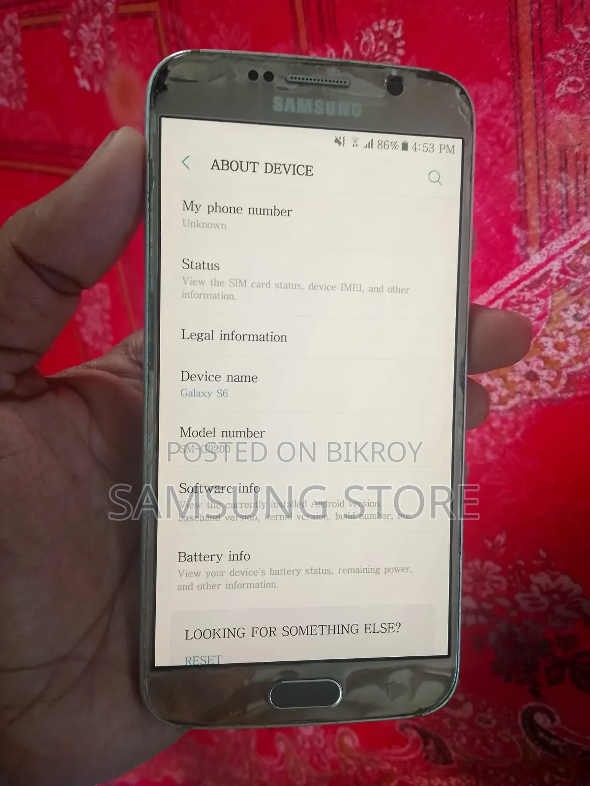 Samsung Galaxy S6 32 GB Gold