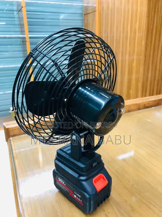 ২১ভি লিথিয়াম আয়রন ব্যাটারি রিচার্জেবল ফ্যান ৮ ইঞ্চি