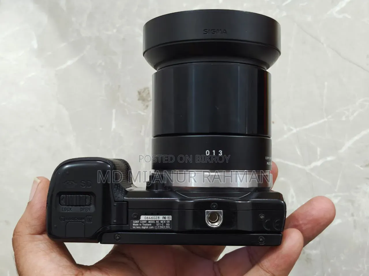 Sony Crop Nex 5r