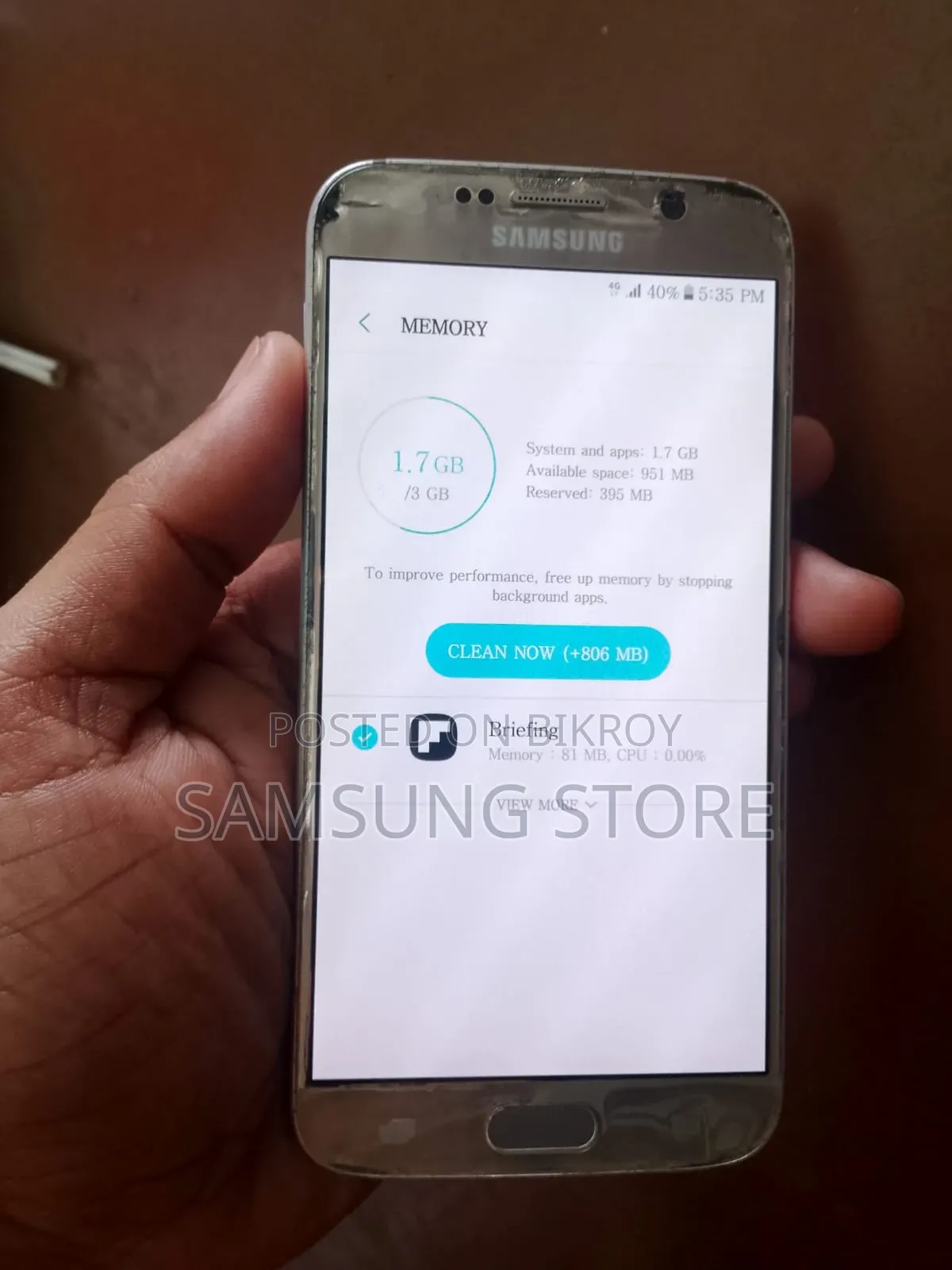 Samsung Galaxy S6 32 GB Gold