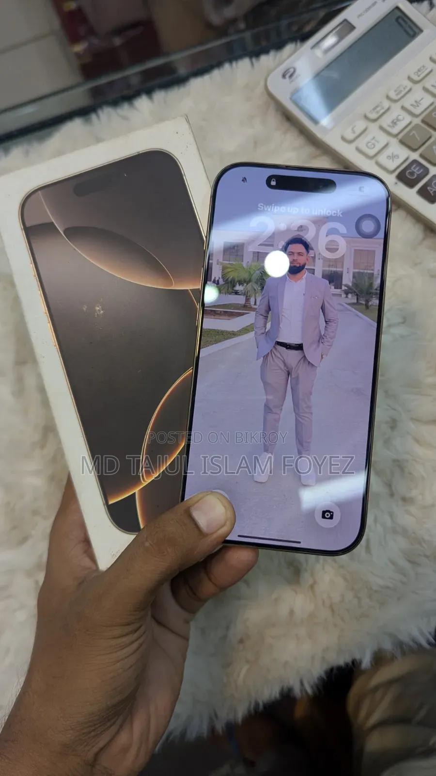 New Apple iPhone 16 Pro 128 GB Rose Gold