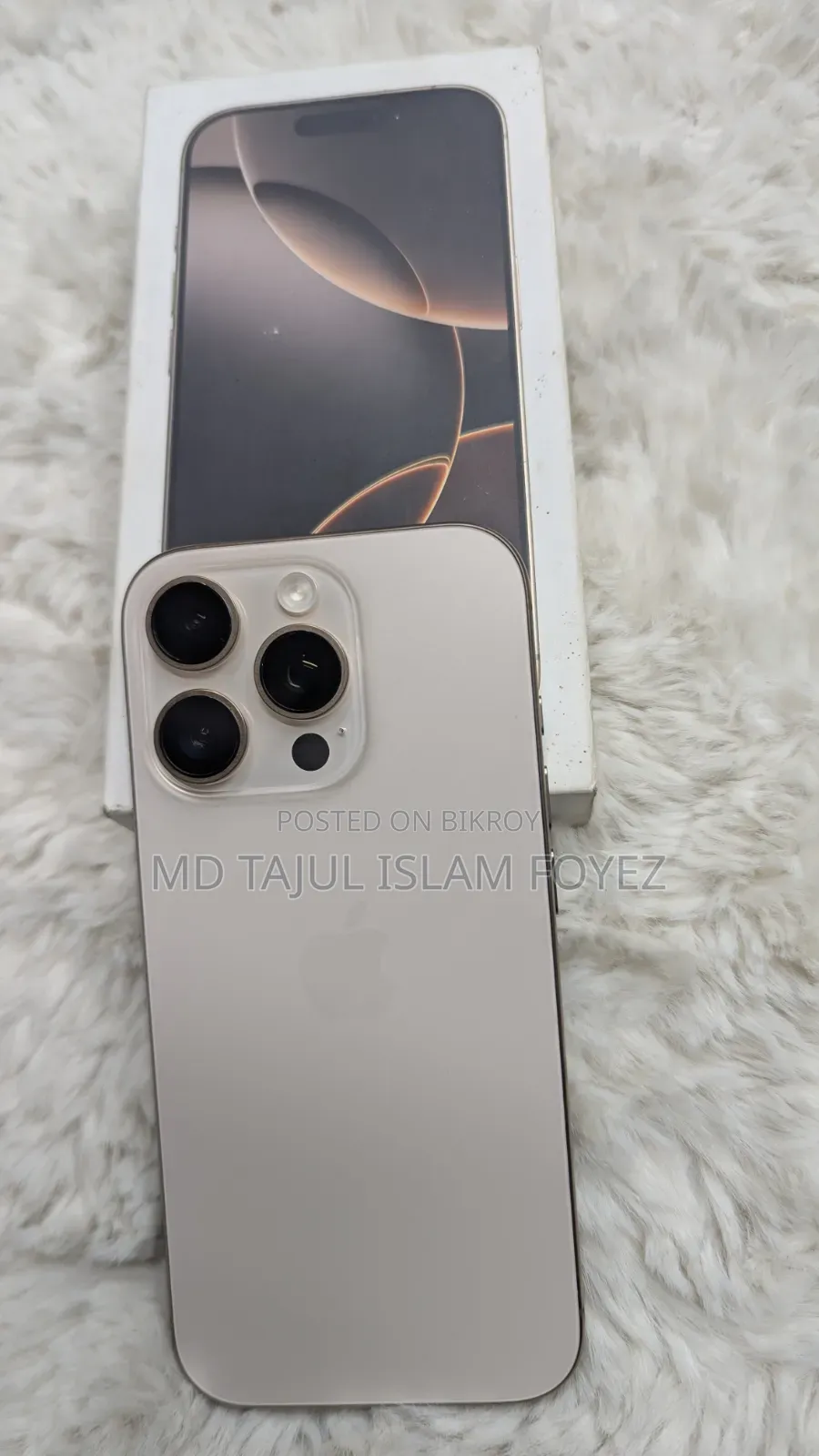 New Apple iPhone 16 Pro 128 GB Rose Gold