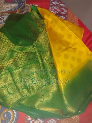 সিল্ক কাতান শাড়ি....১ বার ব্যবহার হয়েছে।