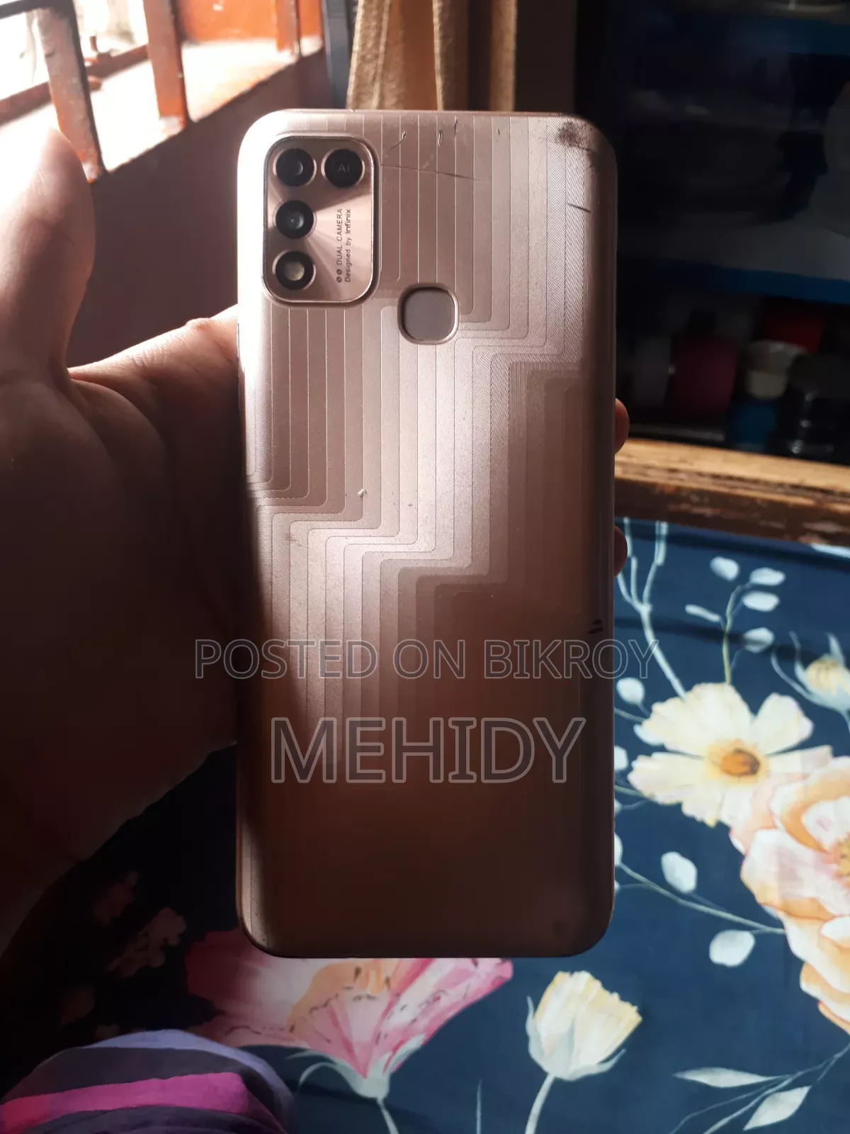 Infinix Hot 10 Play X688B 64 GB Rose Gold