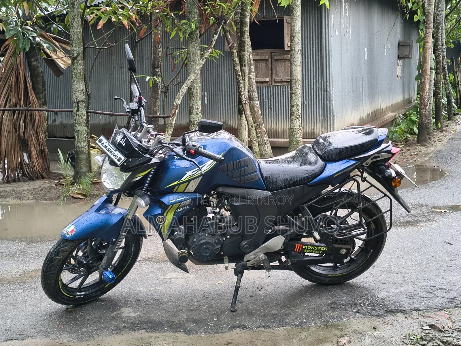 Yamaha FZS V2 2025 Blue