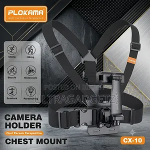 PLOKAMA CX-10 চেস্ট মাউন্ট ক্যামেরা হোল্ডার