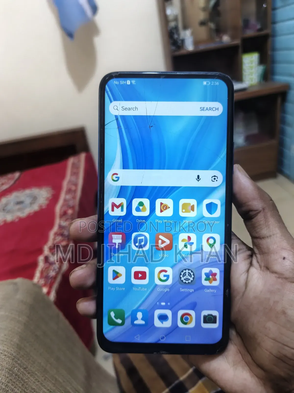 হুয়াওয়ে ওয়াই৯ প্রাইম ২০১৯ ১২৮ জিবি নীল