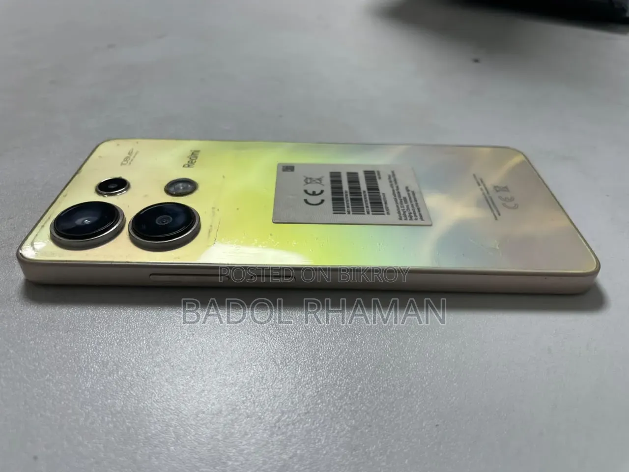 শাওমি রেডমি নোট ১৩ ২৫৬ জিবি রোজ গোল্ড