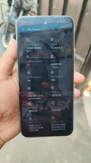 টেকনো স্পার্ক গো ২০২৩ ৬৪ জিবি সাদা