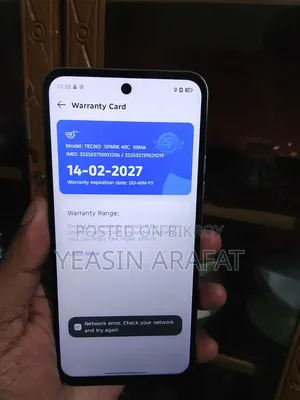 Tecno Spark 40C 128 GB White