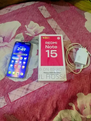 শাওমি রেডমি নোট ১৫ ১২৮ জিবি গ্রে